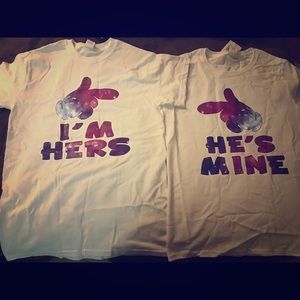 His and her shirts